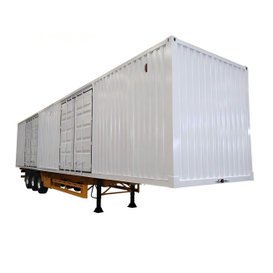Box Semi Tralier